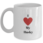 I love my husky coffee mug